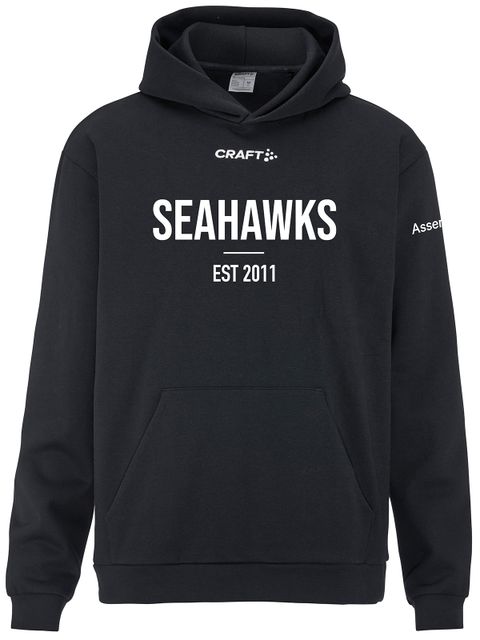 Craft Hoodie COMMUNITY 2.0, Black (Särö Seahawks)